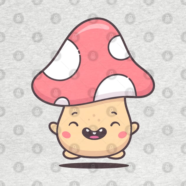 Kawaii Mushroom by zoljo